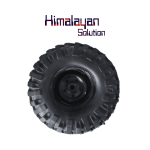 1/10 simulated climbing wheel 1.9 inch climbing car tire including wheel hub and tire skin SCX10 90046 D90